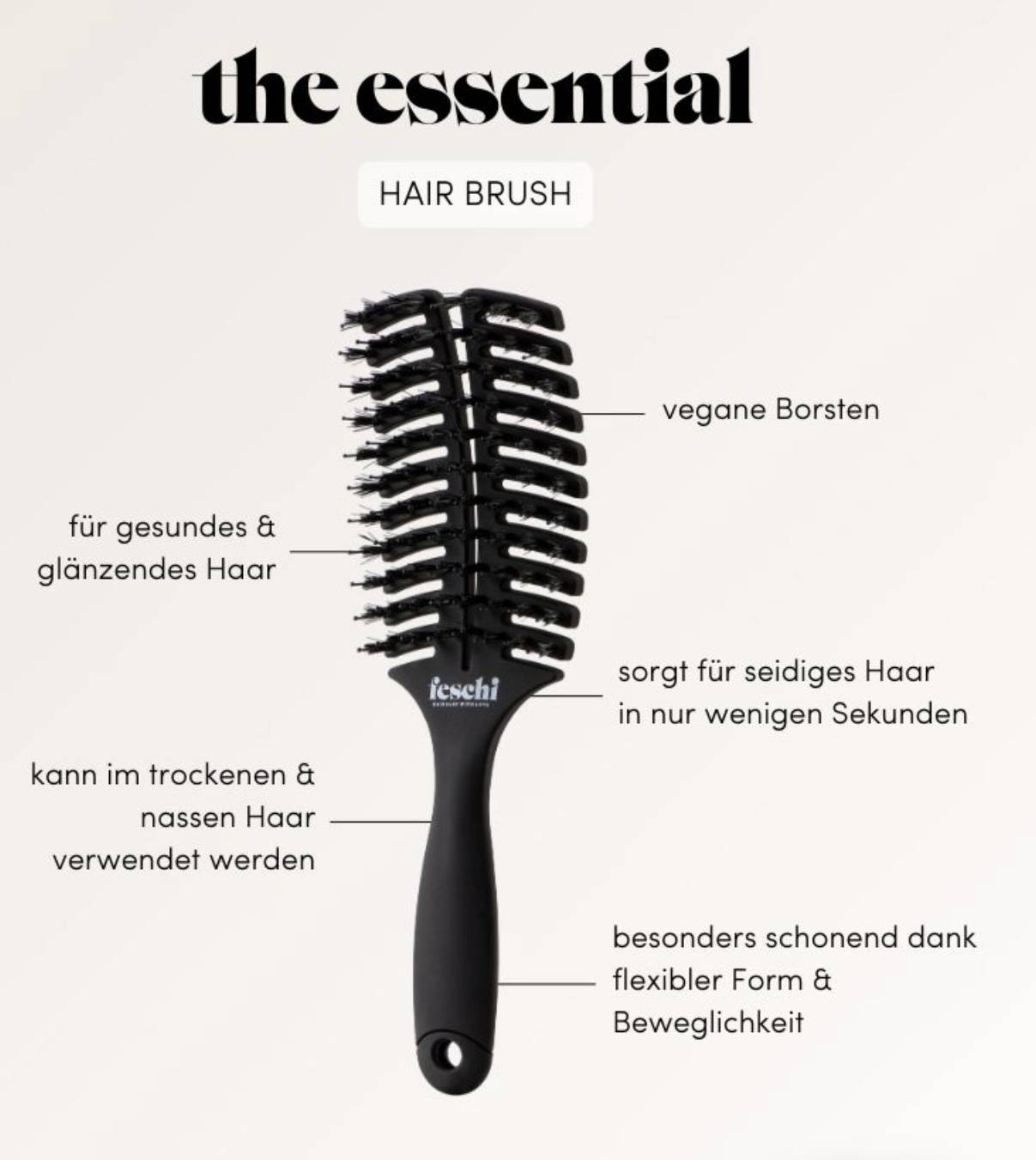 the essential hairbrush – Bild 2