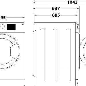 BAUKNECHT Waschmaschine Super Eco 845 A 4 Jahre Herstellergarantie