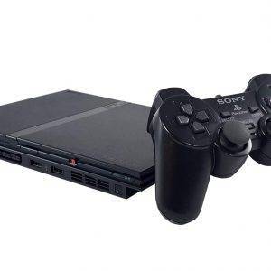PlayStation 2 - PS2 Konsole Slim, black (inkl. Dual Shock Controller)