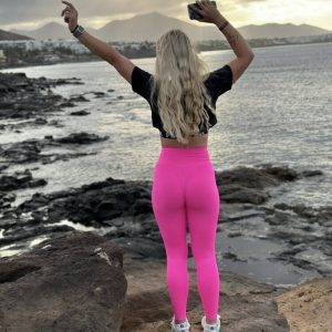 💖 Pinke Leggings – Neu & super bequem – Versand inkl. 💖