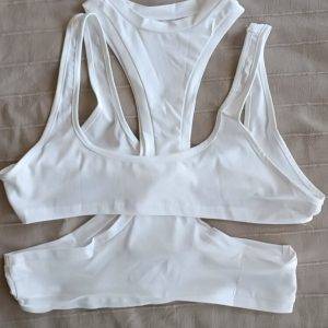 Weißes Top in XS – fast wie neu