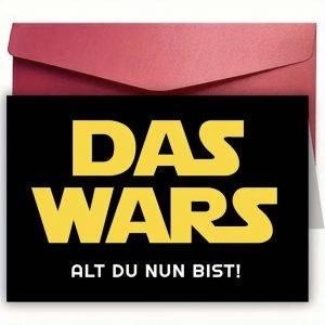 „DAS WARS – ALT DU NUN BIST!“ 🌌🎂 – HappyMommy Geburtstagskarten & Geschenke