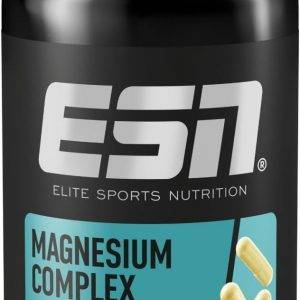 ESN Magnesium Complex, 90 Kapseln, 323 mg Magnesium pro Tagesportion, 4 in 1 Komplex Formel - Made in Germany
