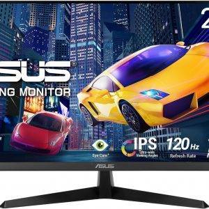 ASUS Eye Care VY279HGR - 27 Zoll Full HD Monitor - 120 Hz, 1ms MPRT, AdaptiveSync, GameFast Input - IPS Panel, Vesa 100x100, 16:9, 1920x1080, HDMI, D-Sub
