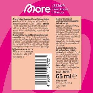 MORE Zerup, mixed 11er Bundle, 11 x 65 ml, für bis zu 88 l Fertiggetränk, zuckerfreier Sirup mit echten Fruchtextrakten, vegan, zero Kalorien - made in Germany