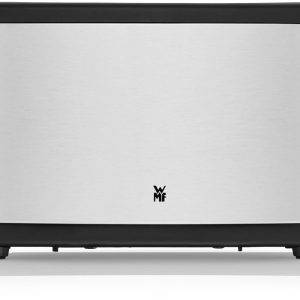 WMF Toaster Bueno Edition, 2-Scheiben-Toaster mit integriertem Brötchenaufsatz 2 kurze Schlitze, für 2 Scheiben, 800 W, 7 Bräunungsstufen, Brotzentrierung, Krümelschublade, Cromargan Gehäuse