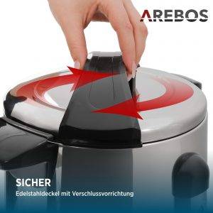 AREBOS Heißgetränke- und Glühweinautomat 6,8 L mit Überhitzungsschutz, 30–110 °C, 3 Farben 950,00 W