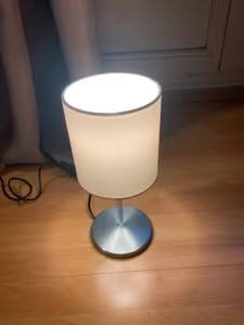 IKEA Nachttischlampe Metall & Elfenbein – Wie Neu