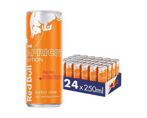 RED BULL 24x Energiegetränk, 250 ml, Apricot Edition