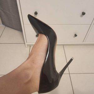 High Heels Schwarz 37 getragen