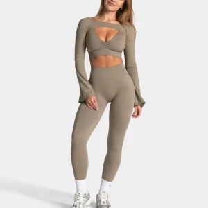 TEVEO Charming Pro Lifted Scrunch Leggings ‘Khaki’