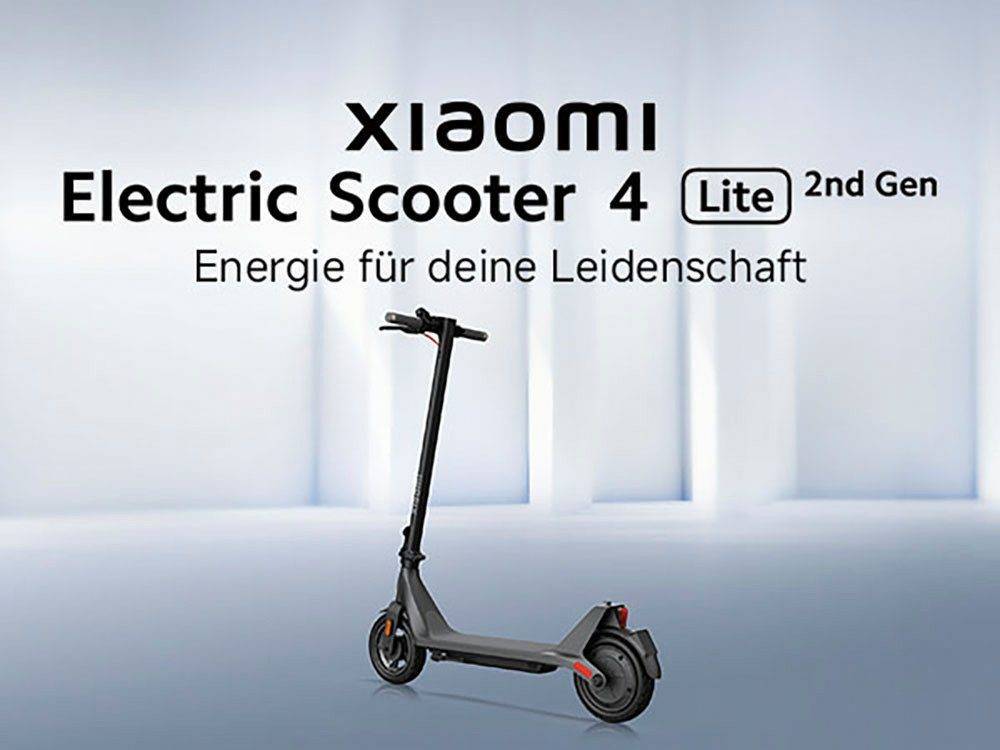 XIAOMI E-Scooter Electric Scooter 4 Lite GE, 2nd Gen 20 km/h, Electric Scooter, mit Straßenzulassung, bis zu 20 km Reichweite – Bild 2