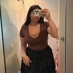 Top Braun[L] bereits getragen