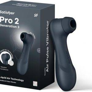 Satisfyer Pro 2 Generation 3 Vibrator | Liquid-Air-Technologie | Leise Starke Klitoris-Stimulation | Druckwellenvibrator mit Vibrationen | Sex-Spielzeug Geschenk für Frauen | Erotischer Dildo Frau