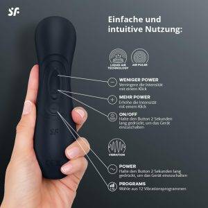 Satisfyer Pro 2 Generation 3 Vibrator | Liquid-Air-Technologie | Leise Starke Klitoris-Stimulation | Druckwellenvibrator mit Vibrationen | Sex-Spielzeug Geschenk für Frauen | Erotischer Dildo Frau