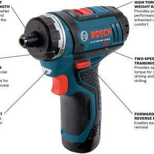 Bosch PS21-2A 12V Max Zwei-Gang-Taschentreiber-Kit