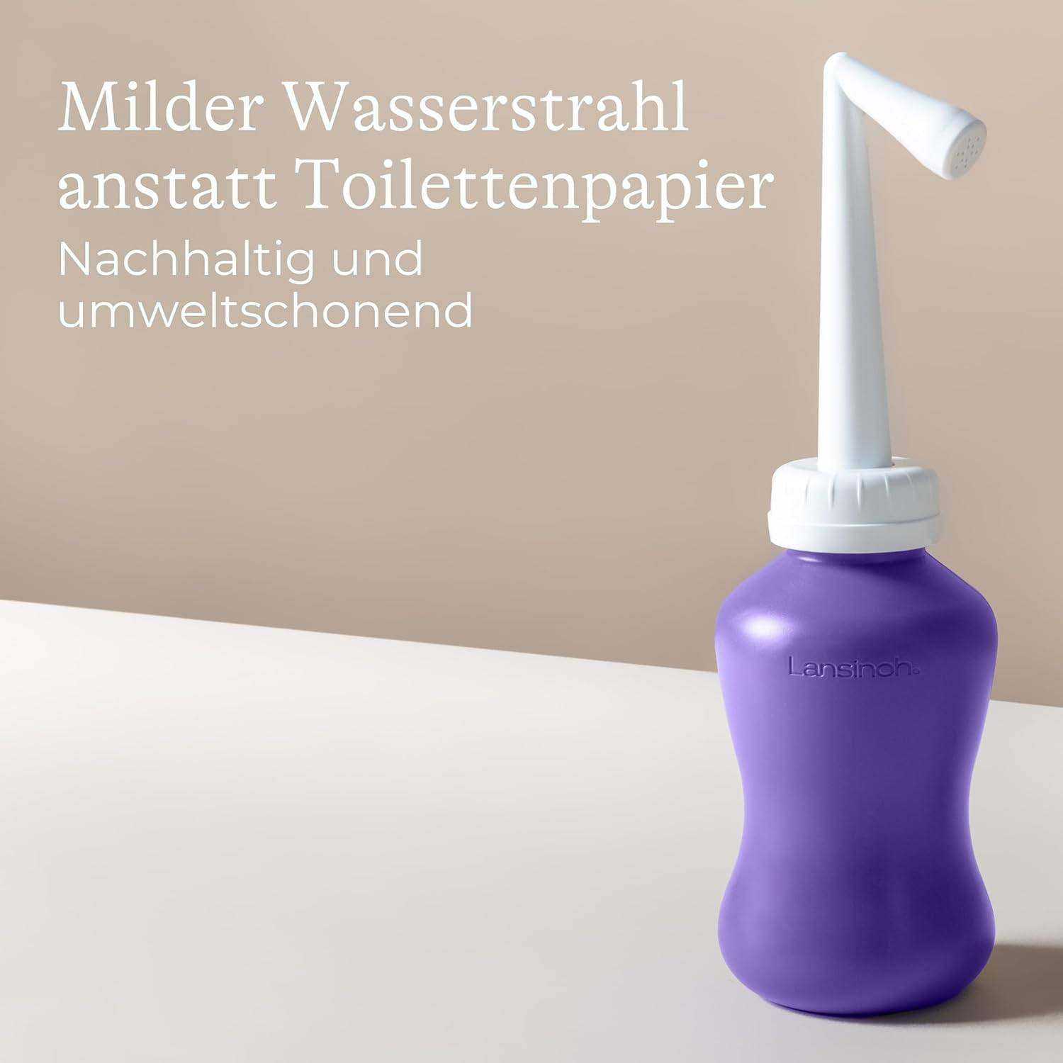 Lansinoh Intim-Dusche - 360 ml - sanfte und hygienische Reinigung – Bild 4