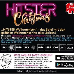 Hitster Christmas Erweiterungspack, EIN Party- und Kartenspiel für Erwachsene und Familien - 2 bis 10 Spieler ab 16 Jahren, Deutsch (DE)
