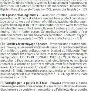 JURA original - 3-Phasen-Reinigungstabletten für 6 Reinigungen - TÜV-zertifizierte Hygiene - 6 Stück - 24225