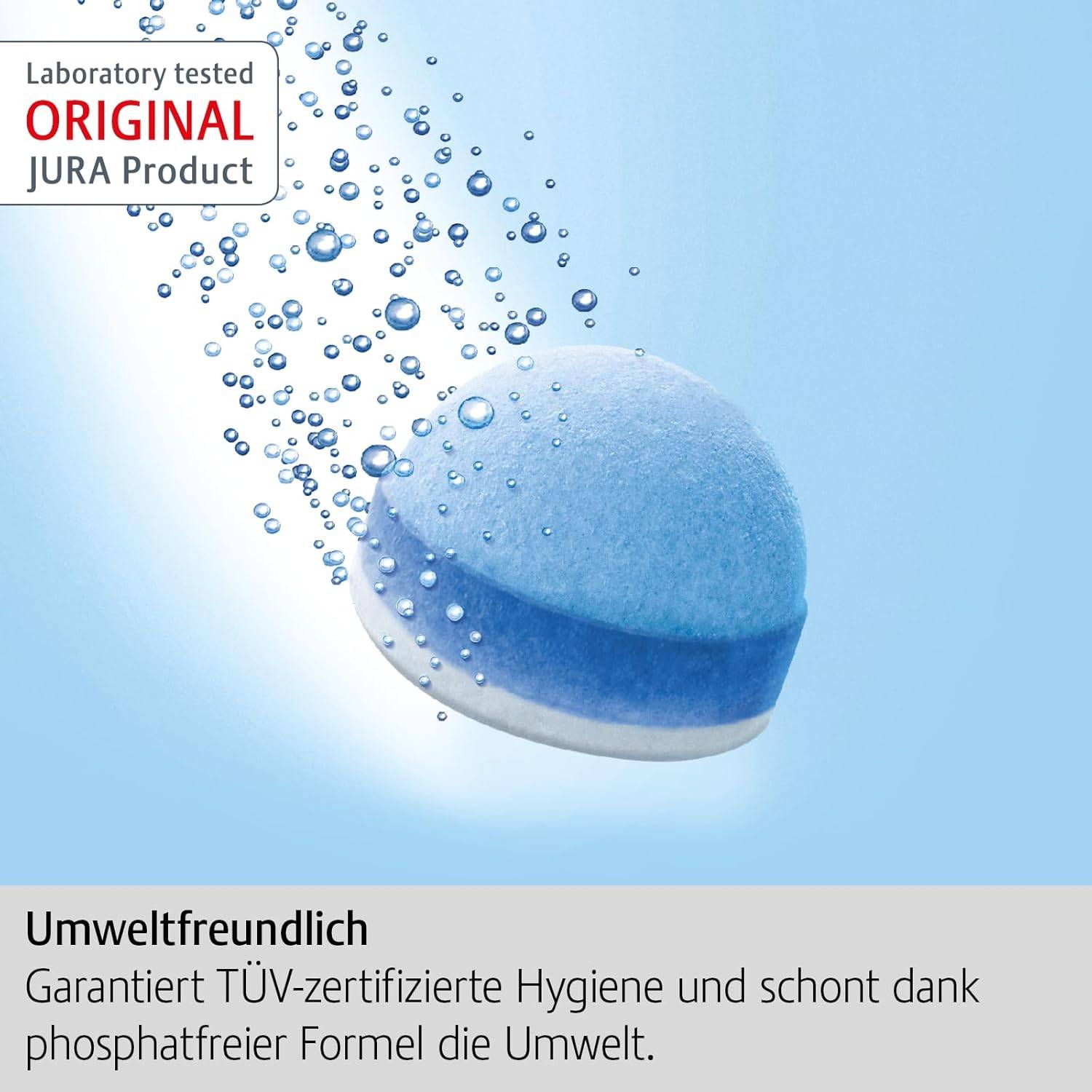 JURA original - 3-Phasen-Reinigungstabletten für 6 Reinigungen - TÜV-zertifizierte Hygiene - 6 Stück - 24225 – Bild 4