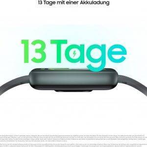 Samsung Galaxy Fit3 Smartwatch, Fitness-Uhr als Fitness Tracker und Aktivitätstracker, Gray, Inkl. 36 Monate Herstellergarantie