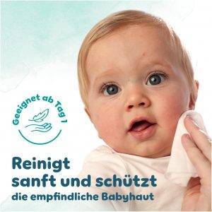 Pampers Harmonie Aqua Feuchttücher 15 Packungen mit jeweils 48 Feuchttüchern - 720 Feuchttücher, die helfen, den natürlichen pH-Wert der Haut wiederherzustellen, leichte Lotion mit 99% Wasser