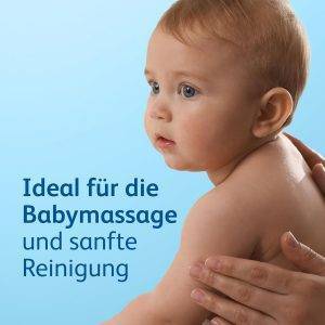 Penaten Pflegeöl 500ml, sanftes Baby Massageöl und Babyöl zur Pflege, Reinigung und Massage, ohne Parabene und Farbstoffe, für Neugeborene
