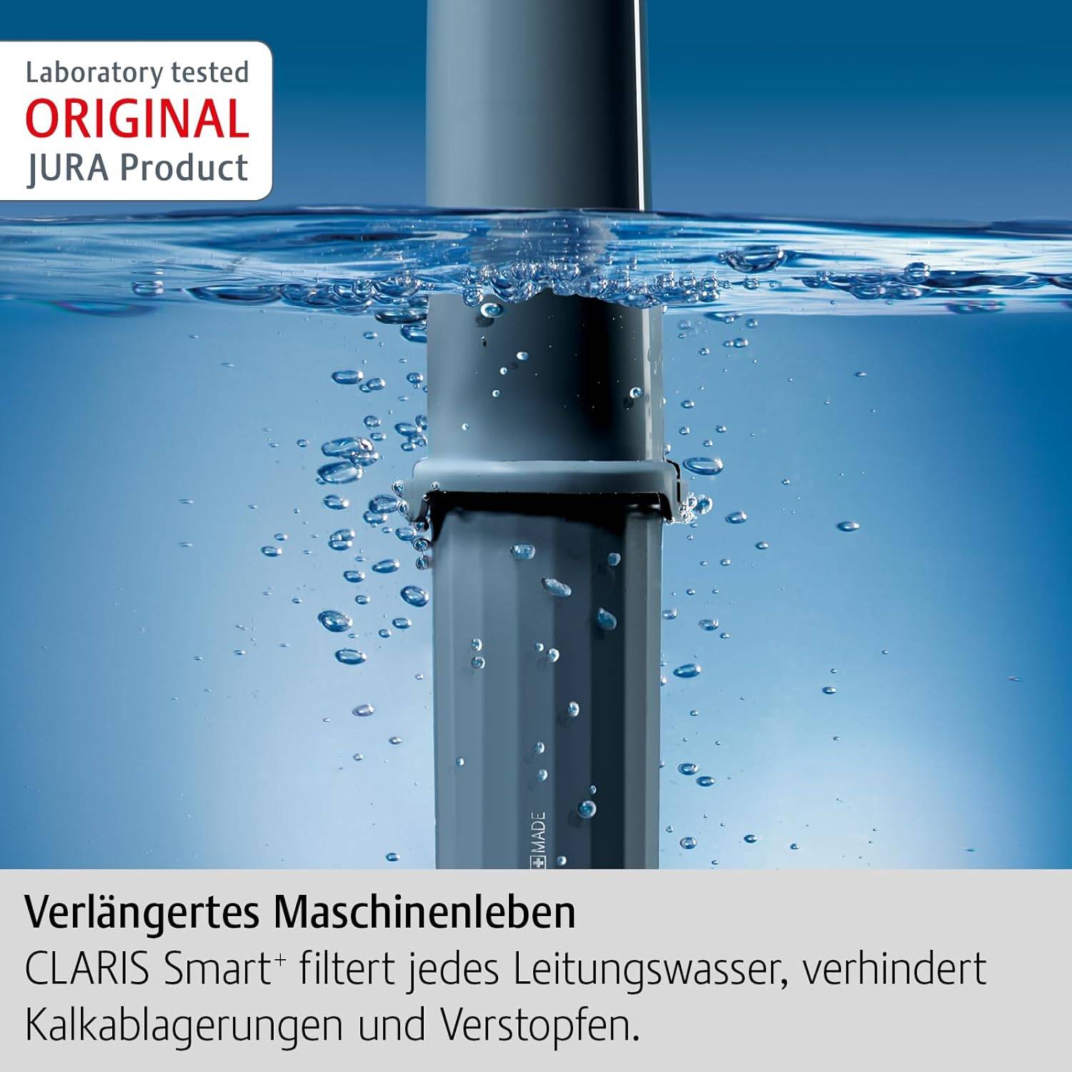 JURA original - CLARIS Smart+ Filterpatrone mit automatischer Filtererkennung - TÜV-zertifizierte Hygiene - 3er-Pack - 24233 – Bild 2