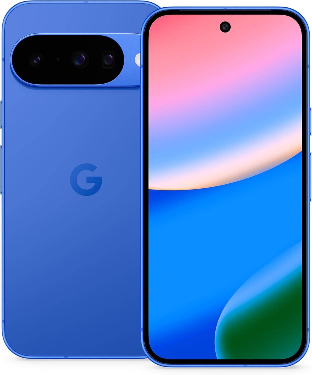 Google Pixel 10 – Android-Smartphone ohne SIM-Lock, mit Gemini, innovativer Dreifach-Rückkamera, mehr als 24 Stunden Akkulaufzeit und 6,3 Zoll großem Actua-Display – Indigoblau, 128GB