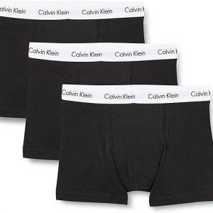 Calvin Klein Herren 3er Pack Boxershorts Trunks Unterwäsche