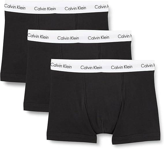 Calvin Klein Herren 3er Pack Boxershorts Trunks Unterwäsche