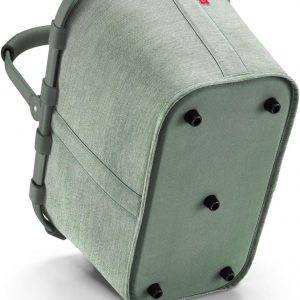 reisenthel carrybag frame twist sage – Stabiler Einkaufskorb mit viel Stauraum und praktischer Innentasche – Elegantes und wasserabweisendes Design
