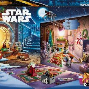 LEGO Star Wars Adventskalender 2025 - Weihnachten Spielzeug mit 24 Überraschungen - 2 Minifiguren & 5 Droidenfiguren - Kinder Spielset - Geschenk für Jungen ab 6 Jahren & Star Wars Fans - 75418