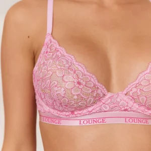 LOUNGE - Zweifarbiges Balcony BH - Rosa