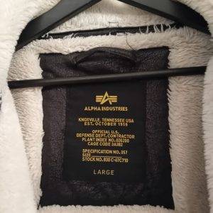 Alpha Industries Herren Winterjacke Jacke Warm L