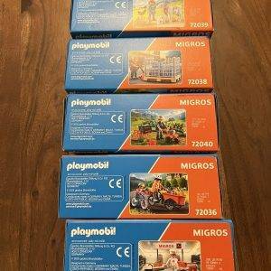 Playmobil Migros Mania, 5 Sets, Neu & Originalverpack
