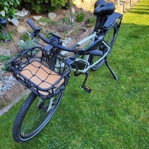 Radmission 1, E- bike, mittelmotor gebraucht, 28 zoll, weiss-grau