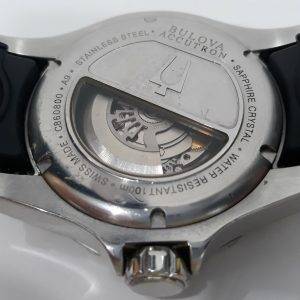 Bulova Accutron 63A000 Kirkwood Schweizer Automatikaufzug Open Zifferblatt Uhr Gebraucht