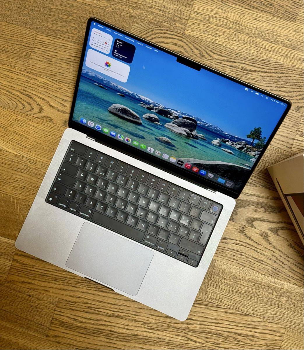 MacBook Pro 14” (2021) mit M1 Pro – Top Zustand, Space Grey – Bild 2