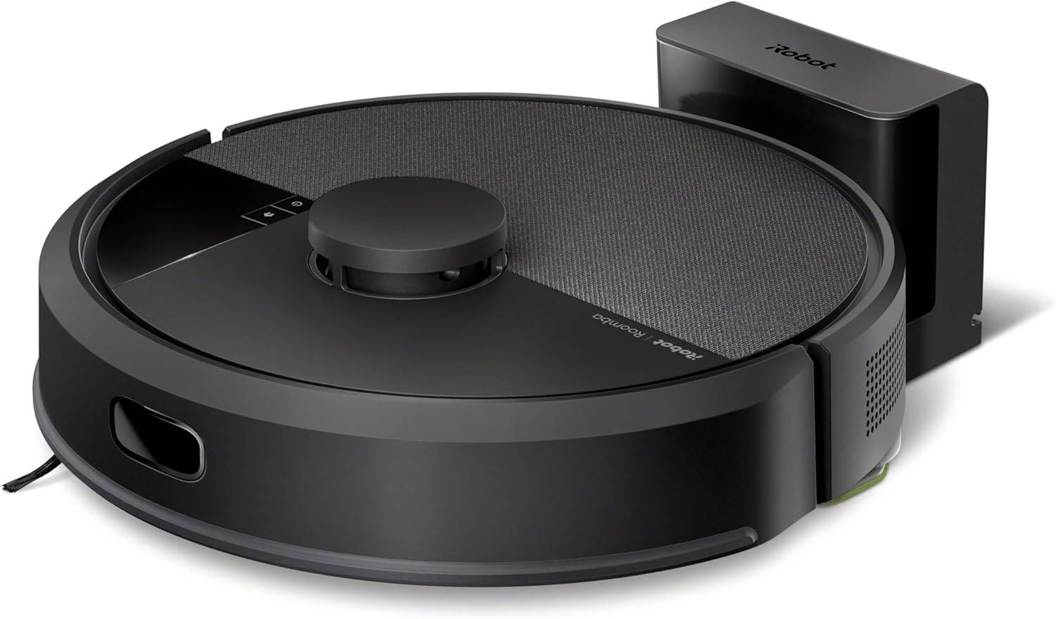 iRobot Roomba 105 Combo - Saugen + Wischen - Clearview LiDAR - 7000Pa - 120 mins - SmartScrub - Umfährt Hinderniss - Reinigungszonen - Aufladen und Fortfahren - App - Schwarz