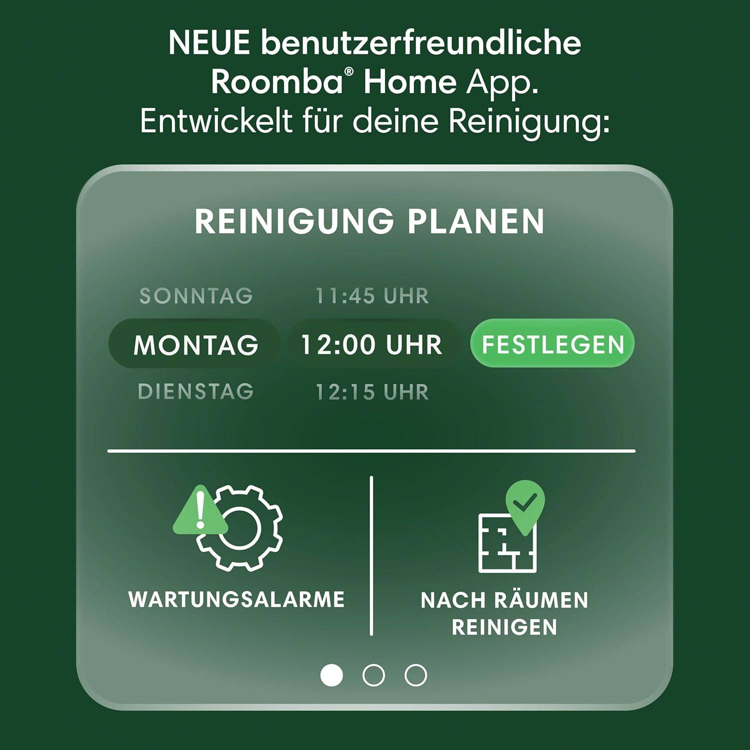 iRobot Roomba 105 Combo + AutoEmpty Dock - Automatische Entleerung für bis zu 75 Tage - Saugen + Wischen - Clearview LiDAR- 7000Pa - 120 mins - SmartScrub - Umfährt Hinderniss - App - Schwarz – Bild 5