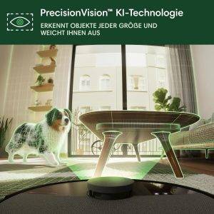 iRobot Roomba Plus 505 Combo Robot + AutoWash Dock Saugroboter mit Wischfunktion - Multifunktinales Dock - Clearview Pro LiDAR - 7000Pa - DualClean Wischpads mit PerfectEdge - SmartScrub - Schwarz