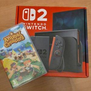 Nintendo Switch 2 ink Animal Crossing Game + Garantie