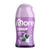 MORE Zerup, 65 ml, für bis zu 8 l Fertiggetränk, zuckerfreier Sirup mit echten Fruchtextrakten, vegan, zero Kalorien - made in Germany - Johannisbeere