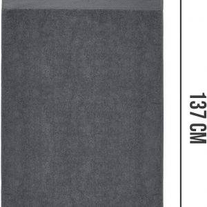 Utopia Towels - 4er-Pack Badetücher Set Premium 100% ringgesponnene Baumwolle 69 x 137 cm Handtücher, sehr saugfähig, weiches Gefühl Duschtücher (Grau)