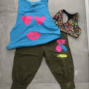Zumba Set L-XL getragen