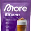 MORE Protein Iced Coffee, 650g, Latte Macchiato, Eiskaffee mit wertvollen Proteinen, wenig Zucker und Fett - made in Germany - Latte Macchiato