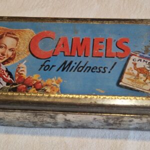 Antike Camel Zigaretten Blechdose Sammlerstueck